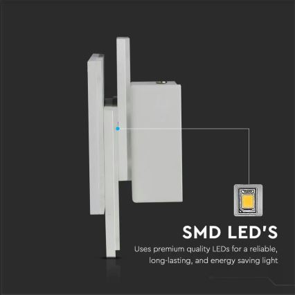 LED Nástěnné svítidlo LED/12W/230V 3000K bílá