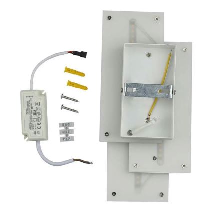 LED Nástěnné svítidlo LED/12W/230V 3000K bílá
