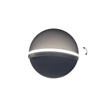 LED Nástěnné svítidlo LETTY LED/16W/230V antracit
