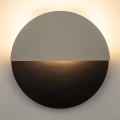 LED Nástěnné svítidlo LUNA LED/7W/230V pr. 26 cm černá/béžová