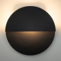 LED Nástěnné svítidlo LUNA LED/7W/230V pr. 26 cm černá