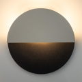 LED Nástěnné svítidlo LUNA LED/7W/230V pr. 36 cm černá/béžová