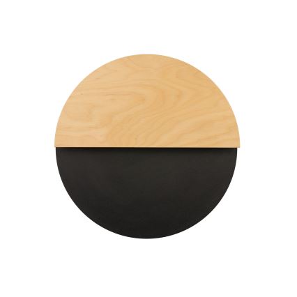 LED Nástěnné svítidlo LUNA LED/7W/230V pr. 36 cm černá/béžová