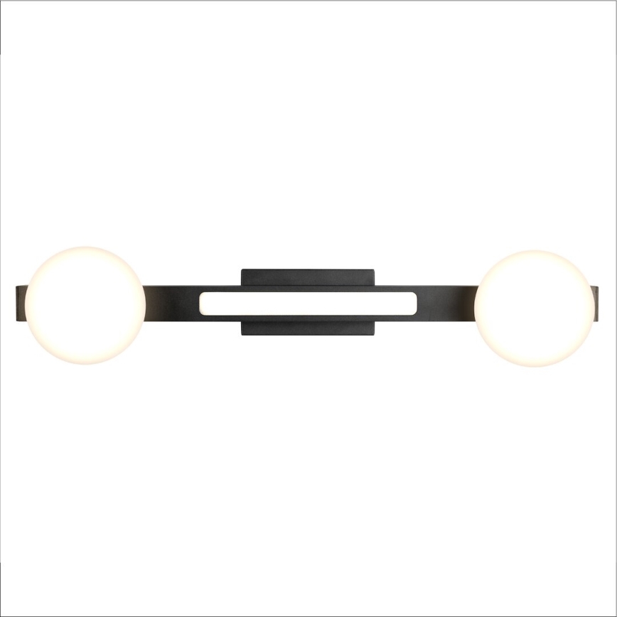 LED Nástěnné svítidlo MAGNET LED/13W/230V + 2xG9/60W 3000/4000K černá