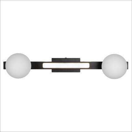 LED Nástěnné svítidlo MAGNET LED/13W/230V + 2xG9/60W 3000/4000K černá