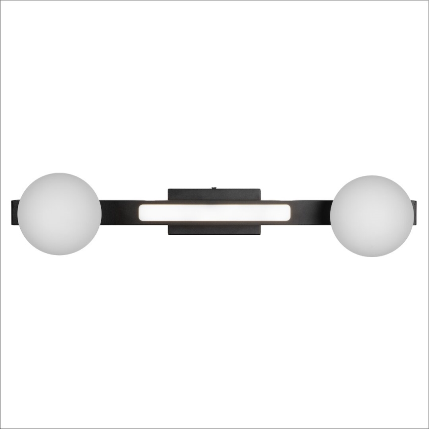 LED Nástěnné svítidlo MAGNET LED/13W/230V + 2xG9/60W 3000/4000K černá