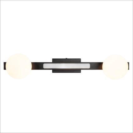 LED Nástěnné svítidlo MAGNET LED/13W/230V + 2xG9/60W 3000/4000K černá