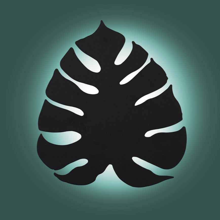 LED Nástěnné svítidlo MONSTERA LED/12W/230V černá