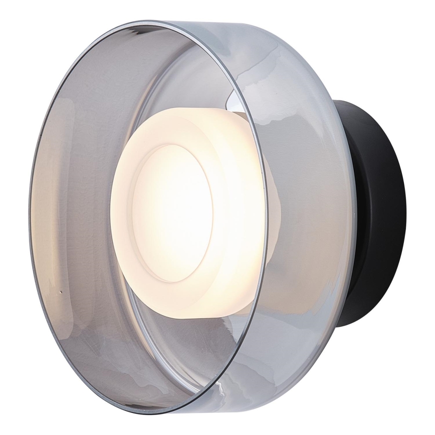 LED Nástěnné svítidlo NIMBUS LED/8W/230V 3000K černá/kouřová