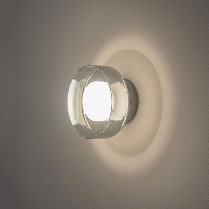 LED Nástěnné svítidlo NIMBUS LED/8W/230V 3000K černá/kouřová