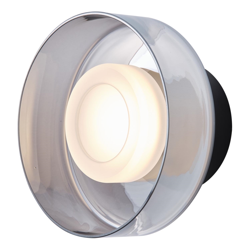 LED Nástěnné svítidlo NIMBUS LED/8W/230V 3000K černá/kouřová