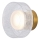 LED Nástěnné svítidlo NIMBUS LED/8W/230V 3000K zlatá/čirá