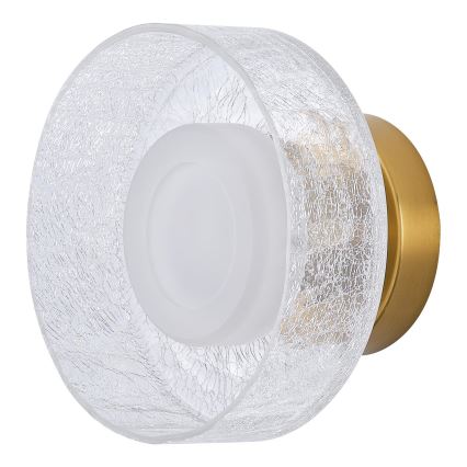 LED Nástěnné svítidlo NIMBUS LED/8W/230V 3000K zlatá/čirá
