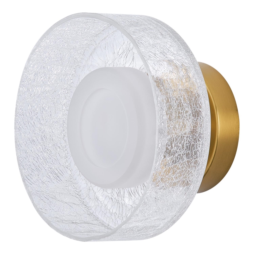 LED Nástěnné svítidlo NIMBUS LED/8W/230V 3000K zlatá/čirá