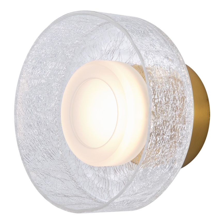 LED Nástěnné svítidlo NIMBUS LED/8W/230V 3000K zlatá/čirá