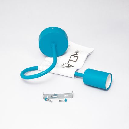 LED Nástěnné svítidlo OXFORD 1xE27/15W/230V modrá