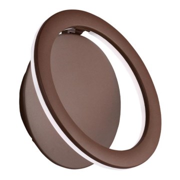 LED Nástěnné svítidlo PALERMO LED/16W/230V hnědá