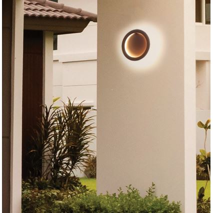LED Nástěnné svítidlo PALERMO LED/16W/230V hnědá