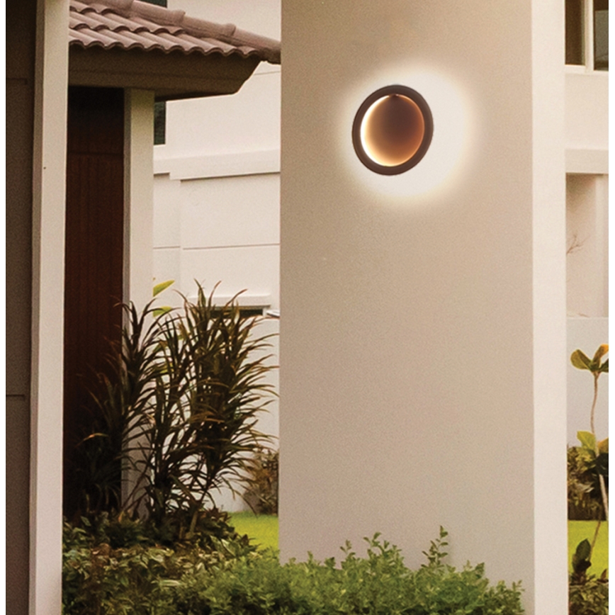LED Nástěnné svítidlo PALERMO LED/16W/230V hnědá