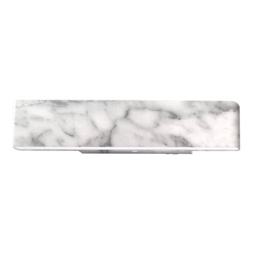 LED Nástěnné svítidlo PIERCE LED/12W/230V 30 cm bílá/šedá