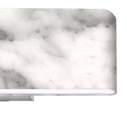 LED Nástěnné svítidlo PIERCE LED/12W/230V 30 cm bílá/šedá