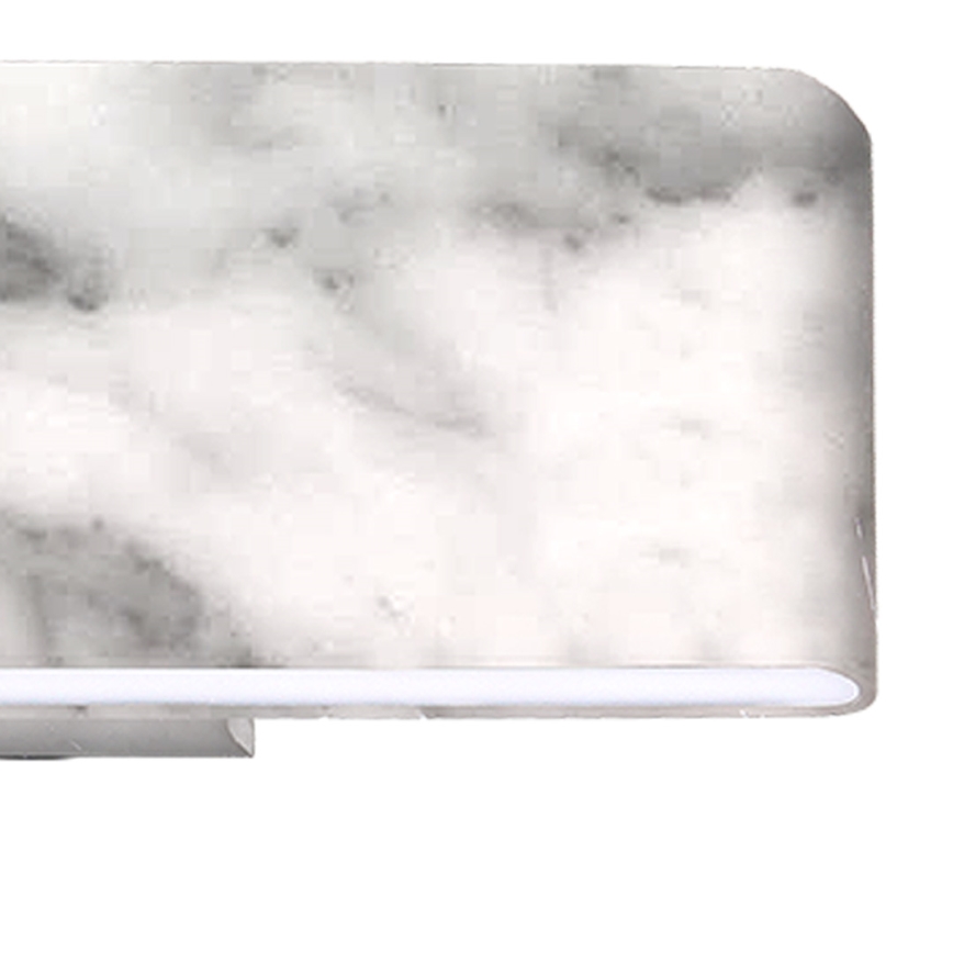 LED Nástěnné svítidlo PIERCE LED/12W/230V 30 cm bílá/šedá