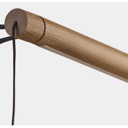 LED Nástěnné svítidlo ROLLO LED/30W/230V dřevo