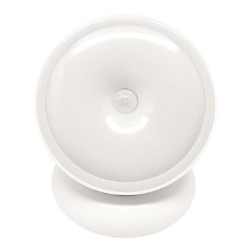 LED Nástěnné svítidlo se senzorem 5xLED/1W/4,5V 6000K