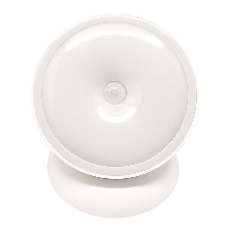 LED Nástěnné svítidlo se senzorem 5xLED/1W/4,5V 6000K