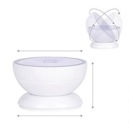 LED Nástěnné svítidlo se senzorem 5xLED/1W/4,5V 6000K