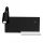 LED Nástěnné svítidlo SHELF LED/4W+LED/5W+LED/2W/230V černá