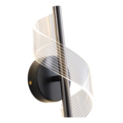LED Nástěnné svítidlo SILK LED/8W/230V 3000K černá