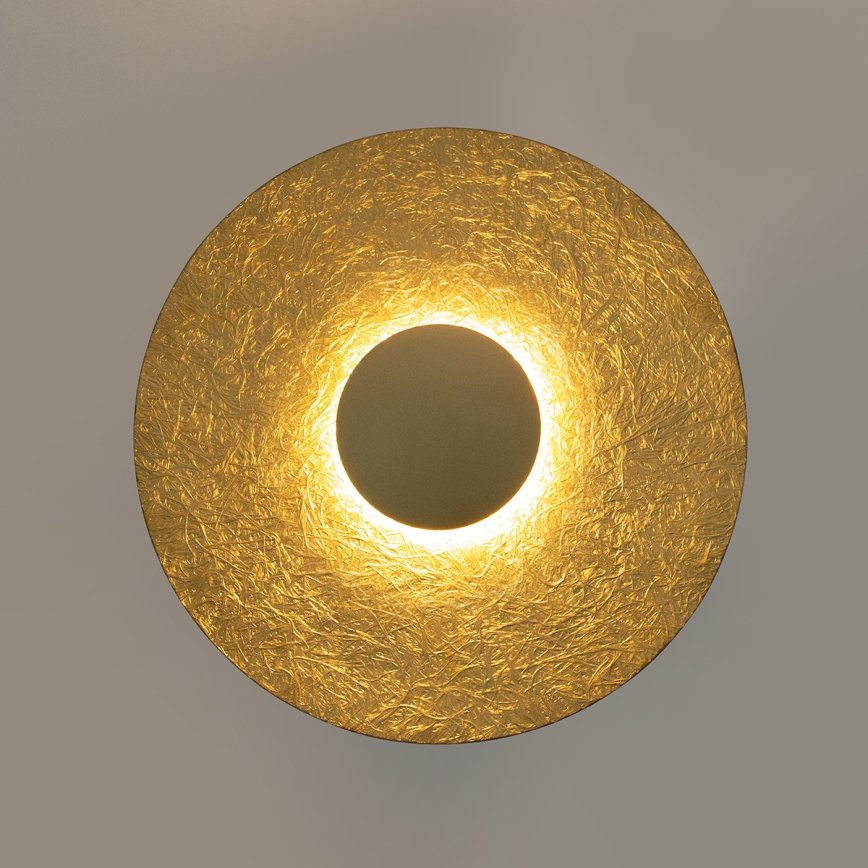 LED Nástěnné svítidlo SOLE LED/7W/230V pr. 44 cm zlatá
