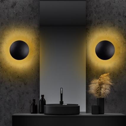 LED Nástěnné svítidlo YOSMA LED/5W/230V 3000K černá/měděná