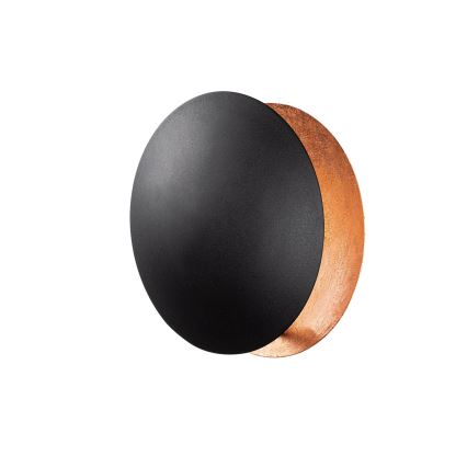 LED Nástěnné svítidlo YOSMA LED/5W/230V 3000K černá/měděná