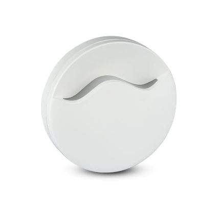LED Noční světlo se senzorem SAMSUNG CHIP LED/0,5W/230V 60mm 3000K kulatý