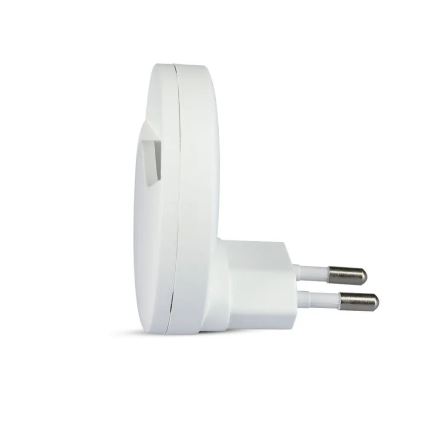 LED Noční světlo se senzorem SAMSUNG CHIP LED/0,5W/230V 60mm 3000K kulatý