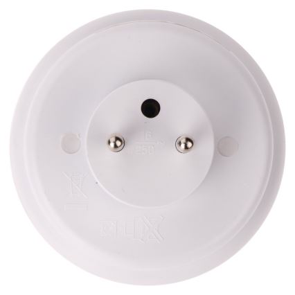 LED Noční svítidlo do zásuvky se fotosenzorem 3xLED/0,63W/230V
