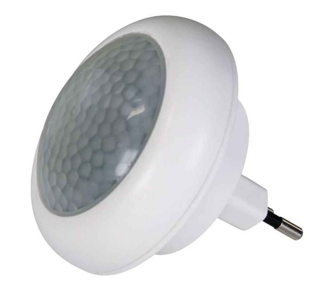 LED Noční svítidlo do zásuvky se senzorem 8xLED/0,5W/230V