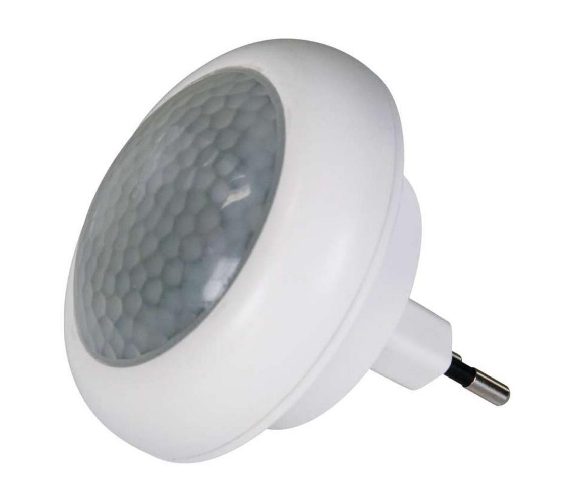 EMOS LED Noční svítidlo do zásuvky se senzorem 8xLED/0,5W/230V EMS334