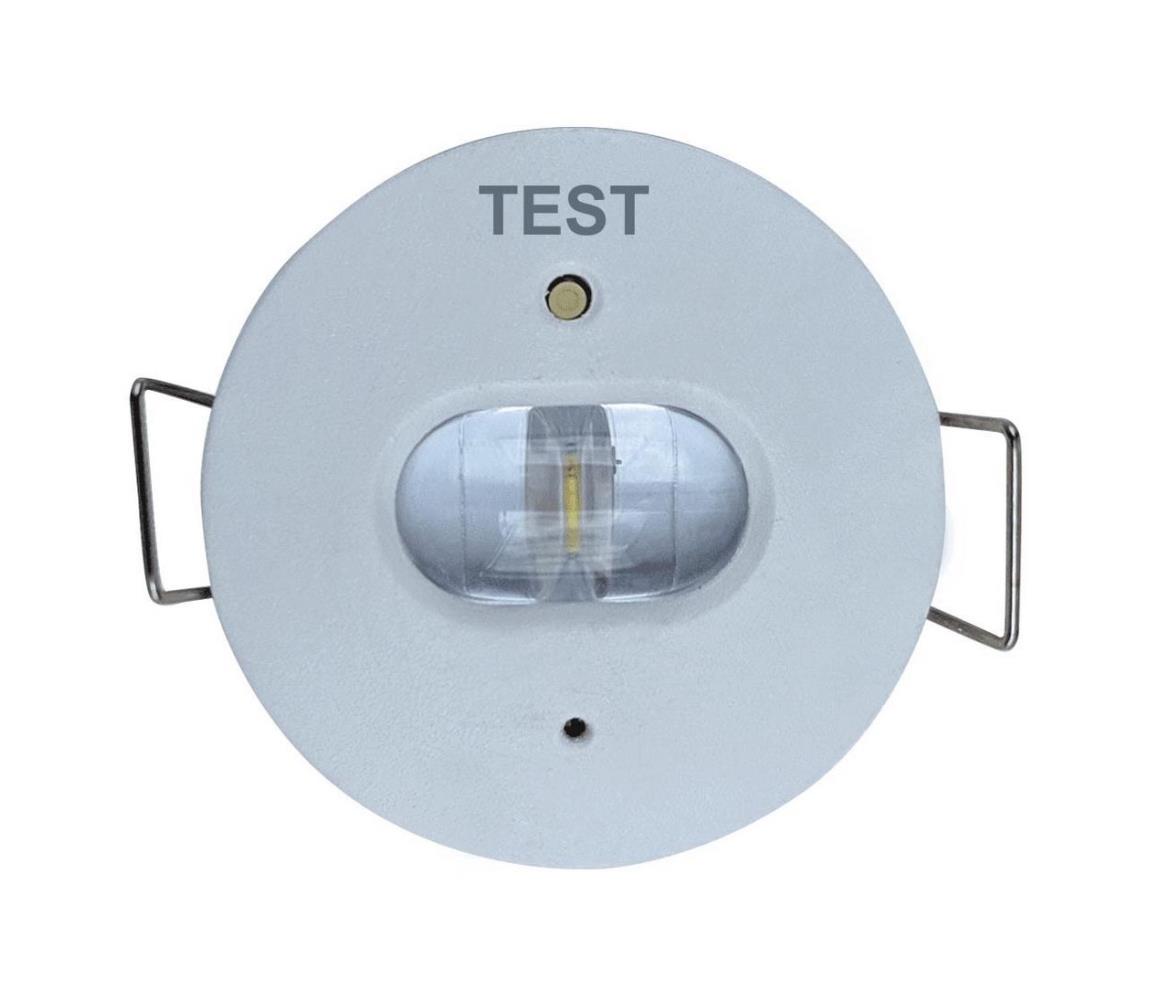 Greenlux LED Nouzové podhledové svítidlo GATRION LED/1W/230V 6000K GXNO062