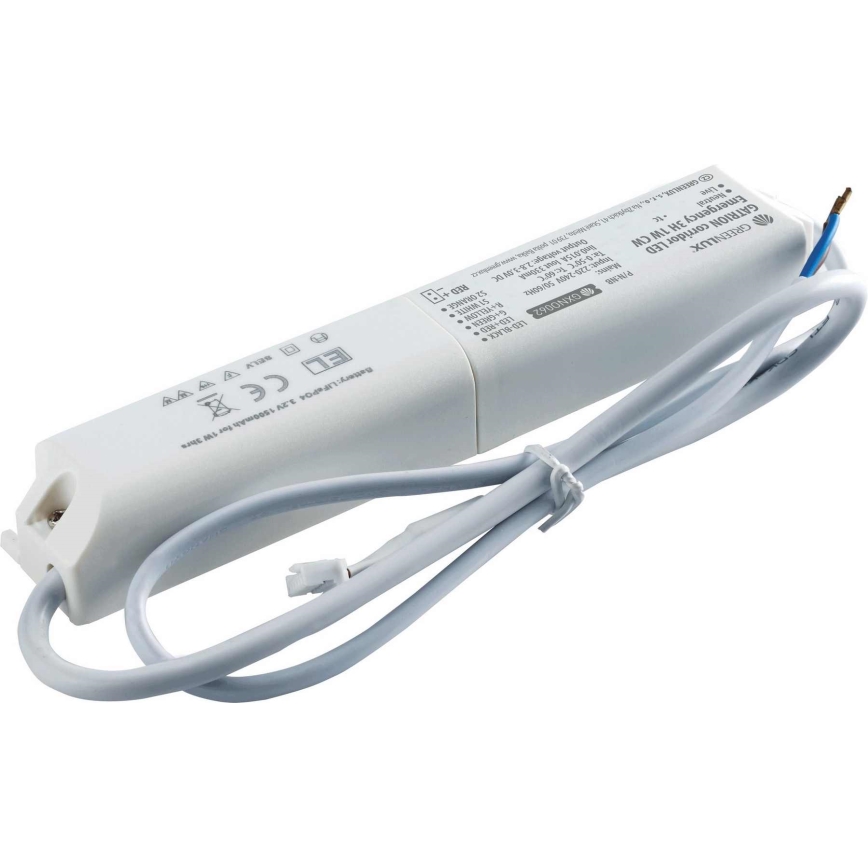 LED Nouzové podhledové svítidlo GATRION LED/1W/230V 6000K