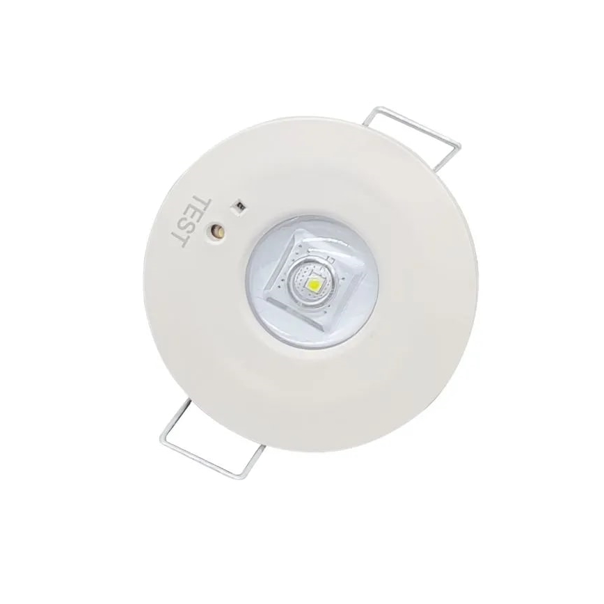 LED Nouzové podhledové svítidlo LED/1,2W/230V 6000K