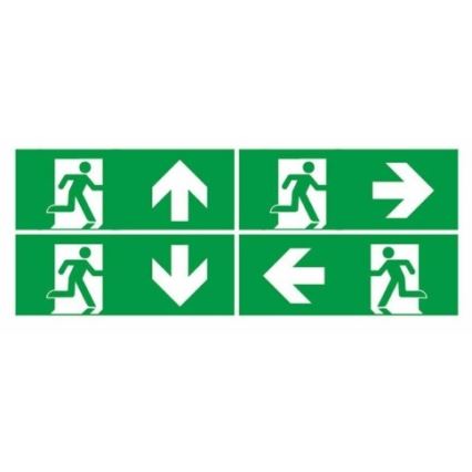 LED Nouzové svítidlo EMERGENCY EXIT LED/3W/230V 6400K IP65