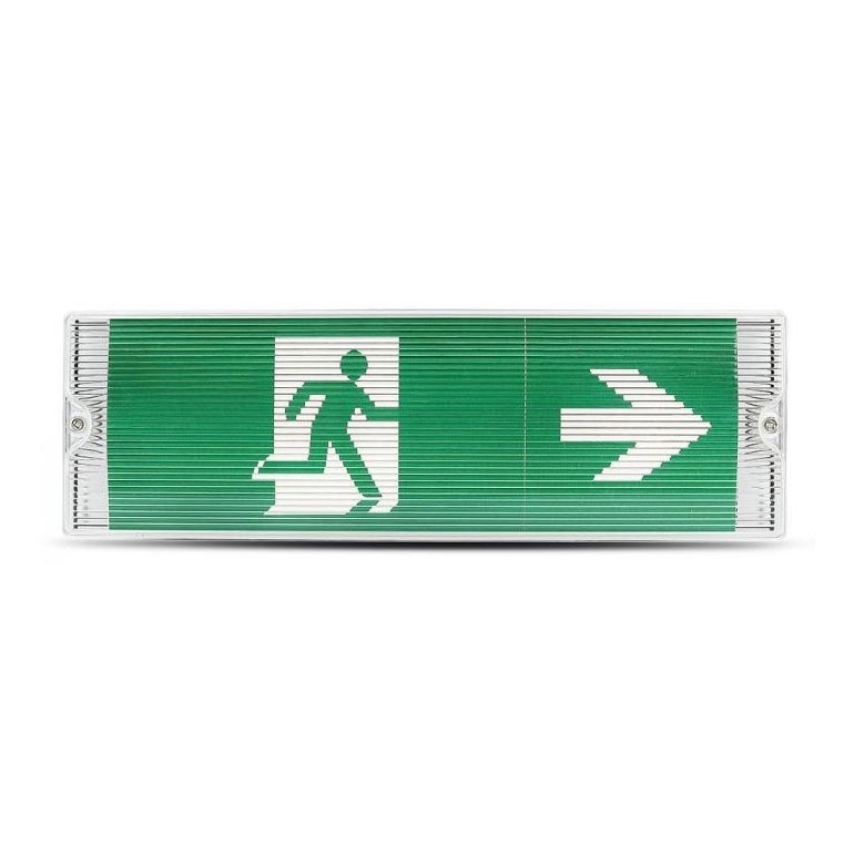 LED Nouzové svítidlo EMERGENCY EXIT LED/3W/230V IP65 6000K 1200mAh