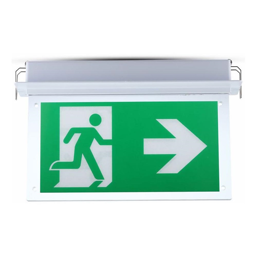 LED Nouzové svítidlo EMERGENCY EXIT SAMSUNG CHIP LED/2W/230V 6000K