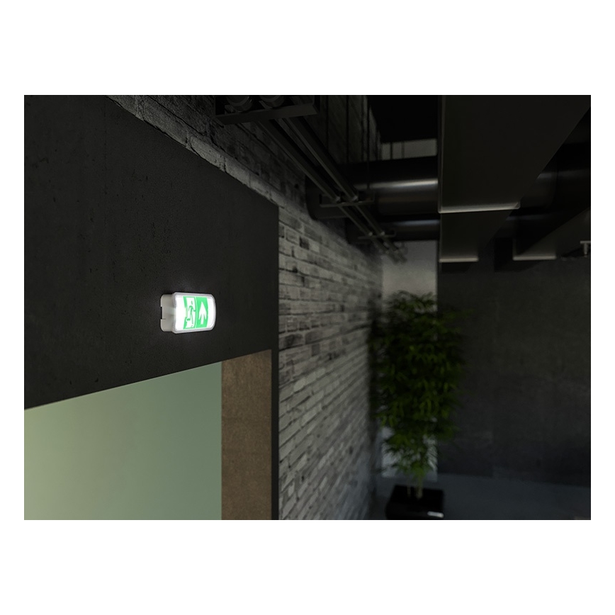 LED Nouzové svítidlo VIRGO EVO LED/1W/230V 6000K IP65