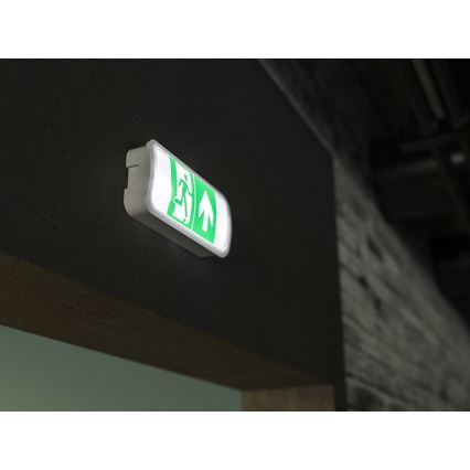 LED Nouzové svítidlo VIRGO EVO LED/1W/230V 6000K IP65