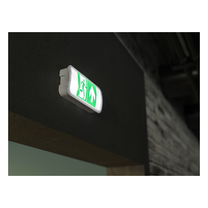 LED Nouzové svítidlo VIRGO EVO LED/1W/230V 6000K IP65