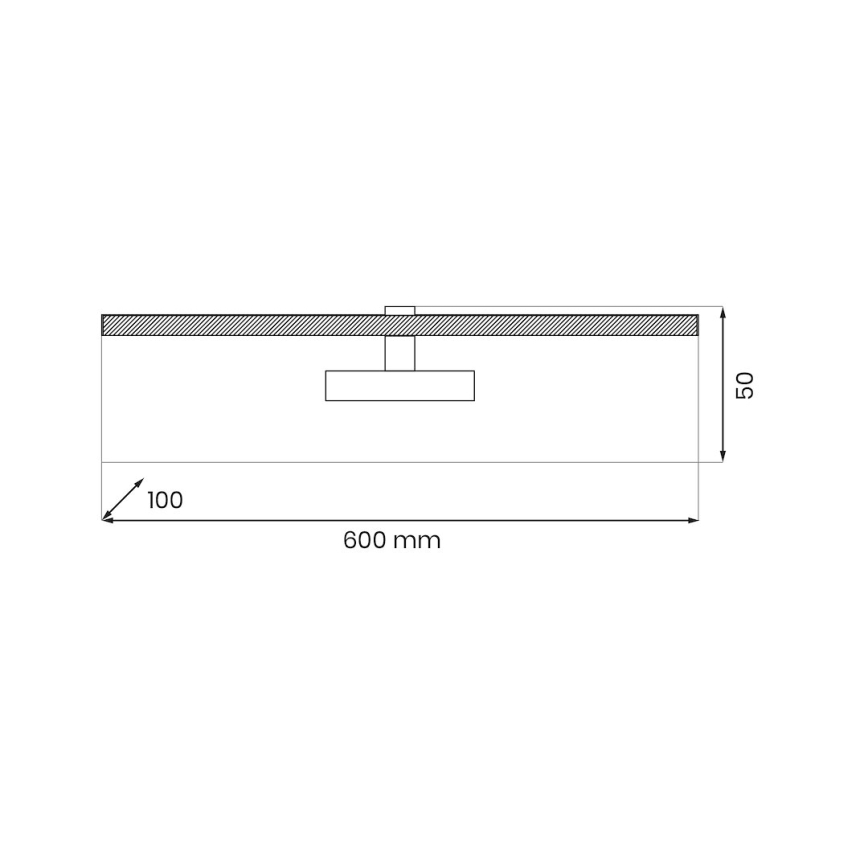 LED Obrazové svítidlo PRADO LED/11W/230V černá
